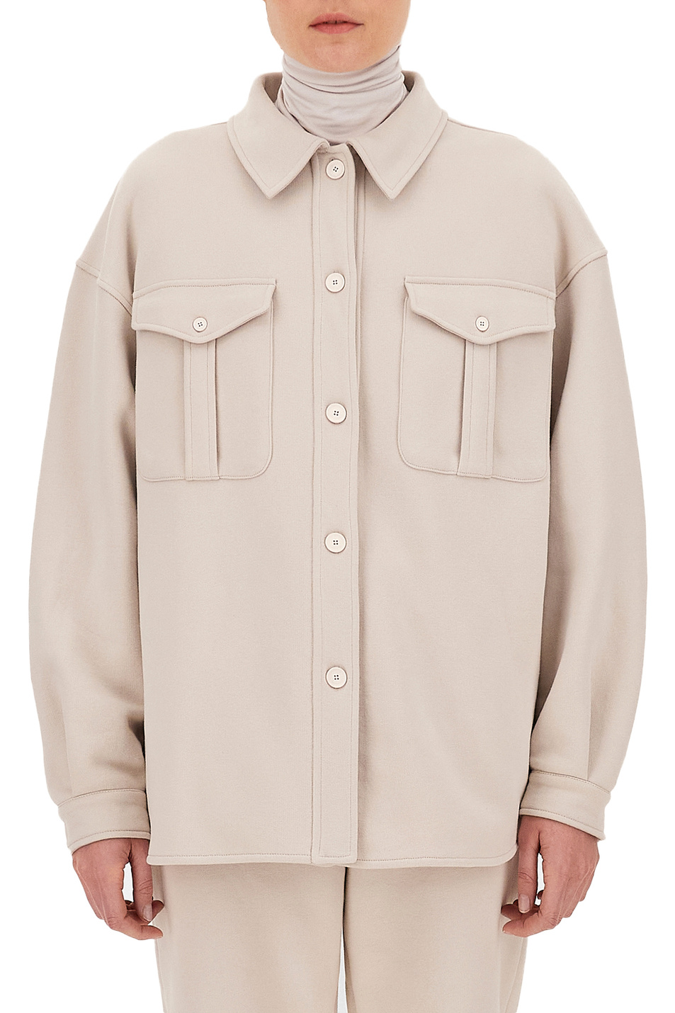 Max Mara Куртка-рубашка ZIGANO свободного кроя (цвет ), артикул 39260116 | Фото 3