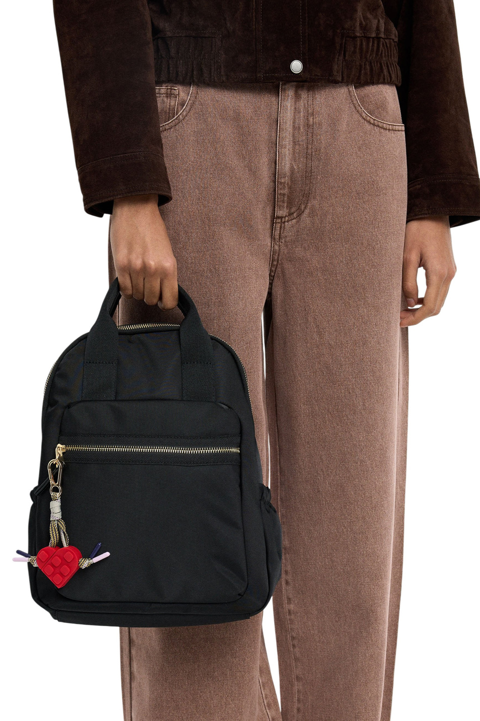 Женский Parfois Рюкзак нейлоновый с подвеской (цвет ), артикул 243849 | Фото 6