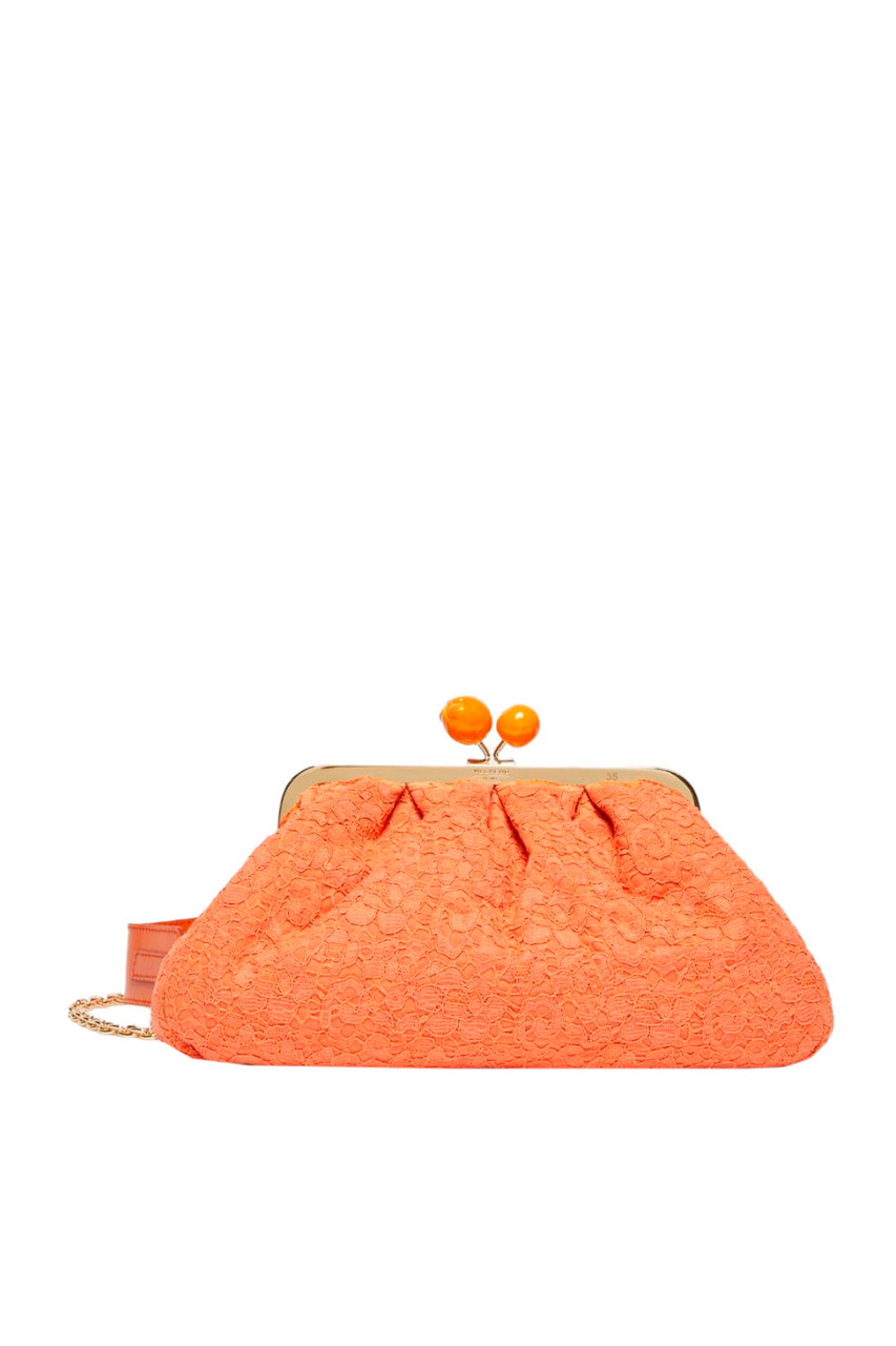 Клатч текстильный HOMMAGELAFRANCE|Основной цвет:Оранжевый|Артикул:2355160532 | Фото 1