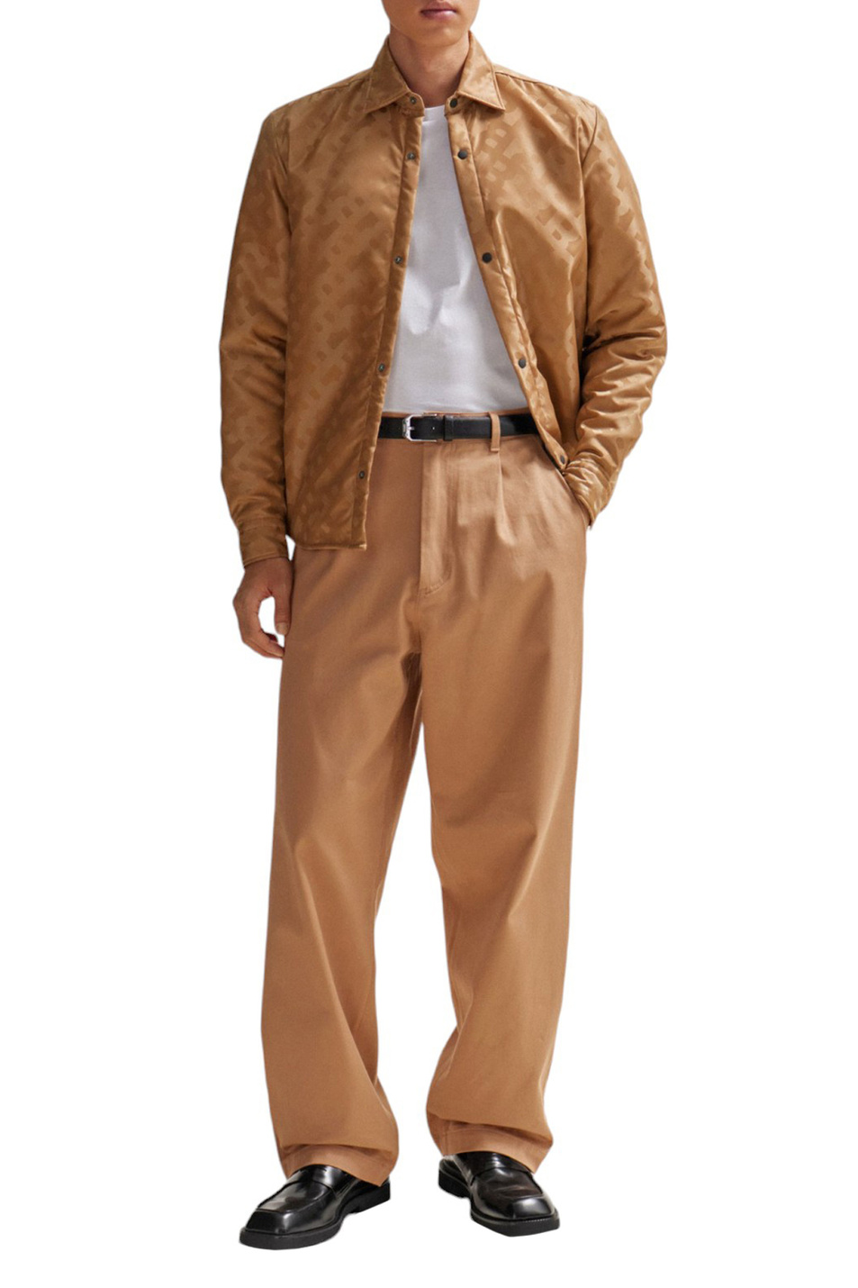 Мужской BOSS Куртка-рубашка свободного кроя с монограммой (цвет ), артикул 50509206 | Фото 2