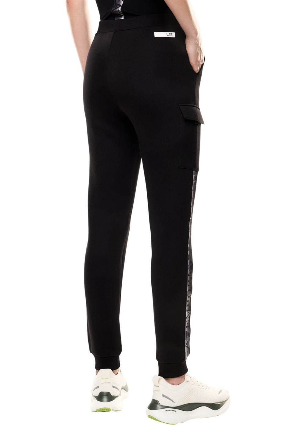 Женский EA7 Брюки однотонные (цвет ), артикул 7W000677-AF13151 | Фото 4