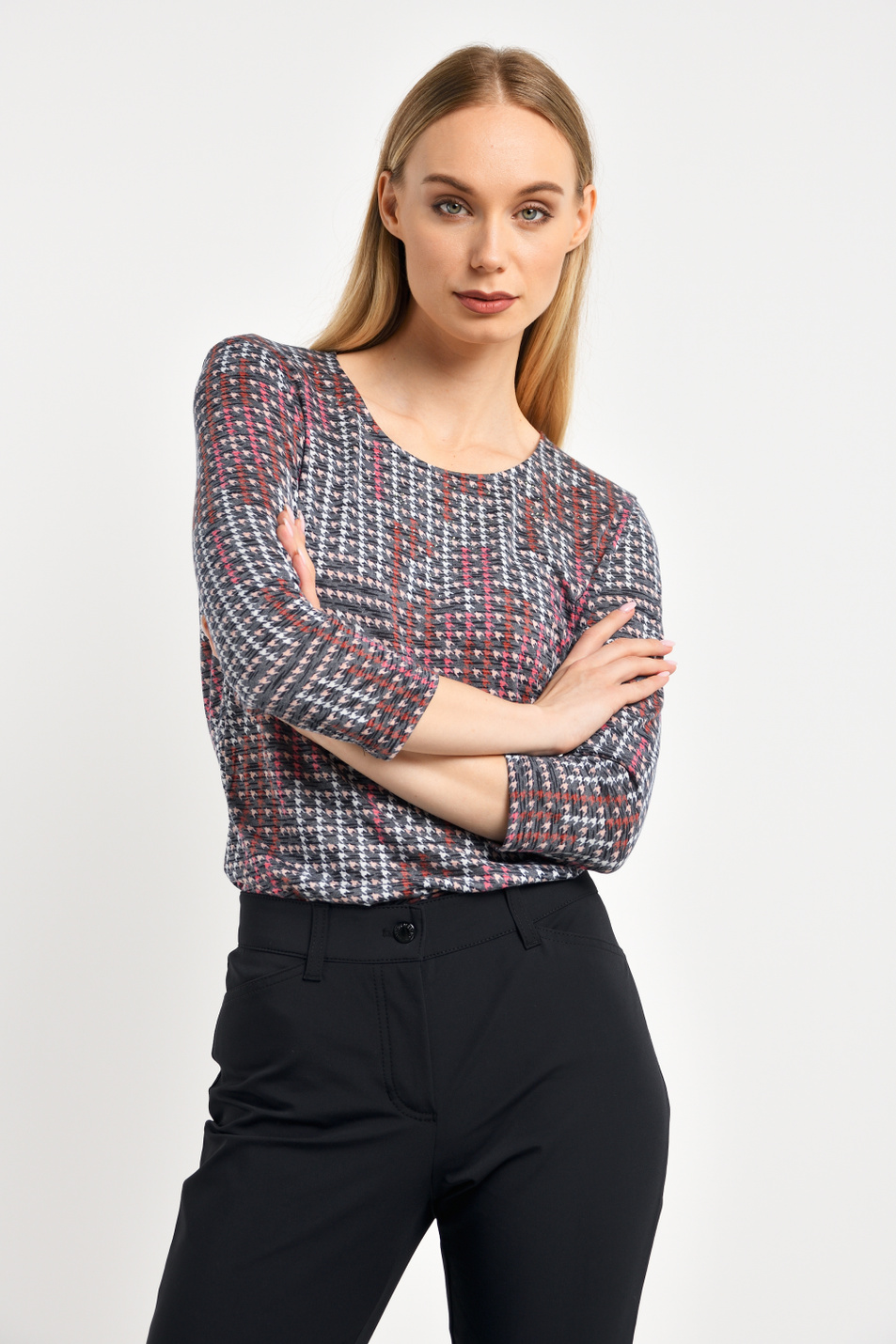Женский Gerry Weber Блузка с рукавом ¾ (цвет ), артикул 370170-44005 | Фото 5