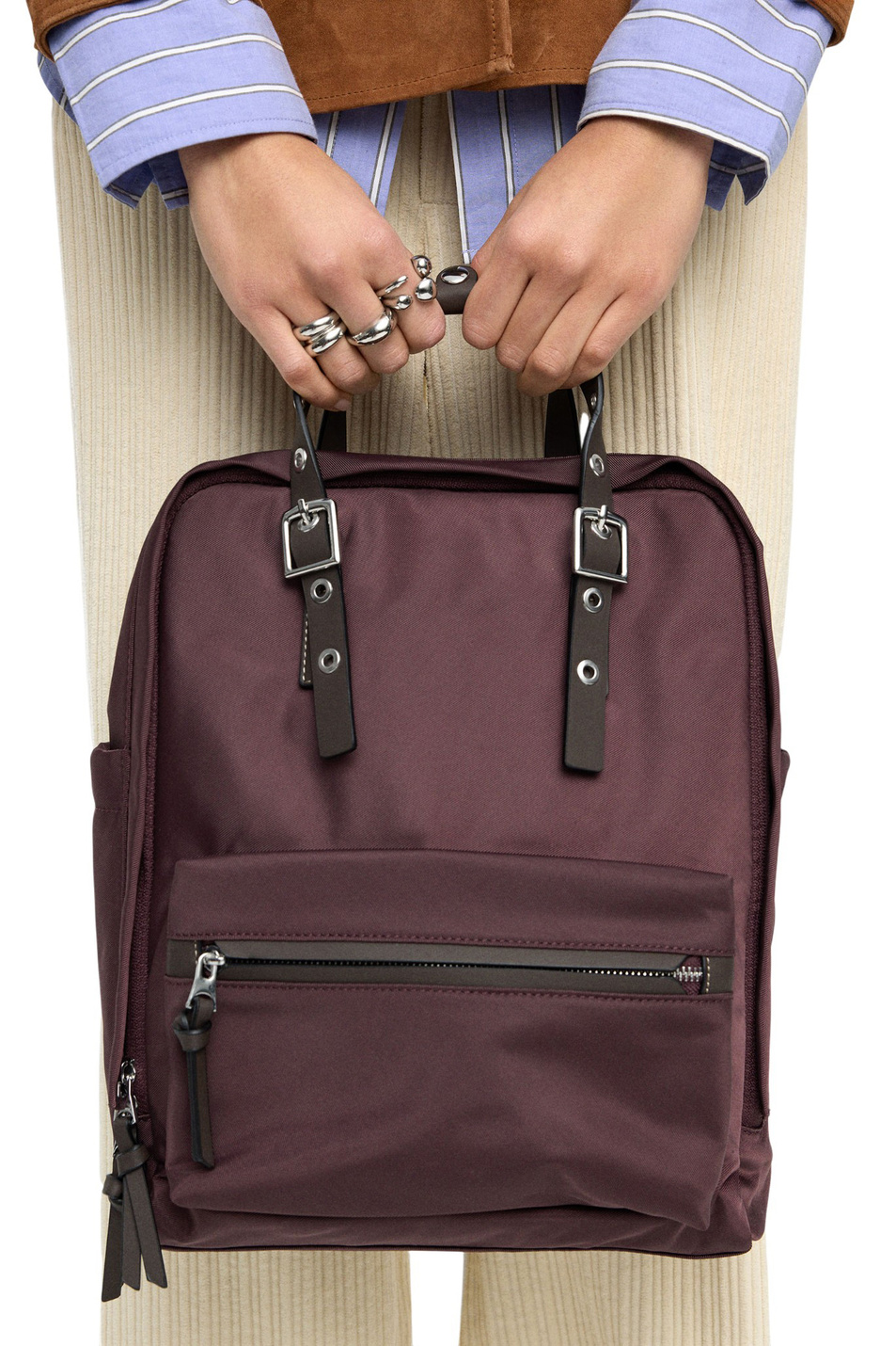 Женский Parfois Рюкзак для ноутбука из нейлона (цвет ), артикул 242447 | Фото 5