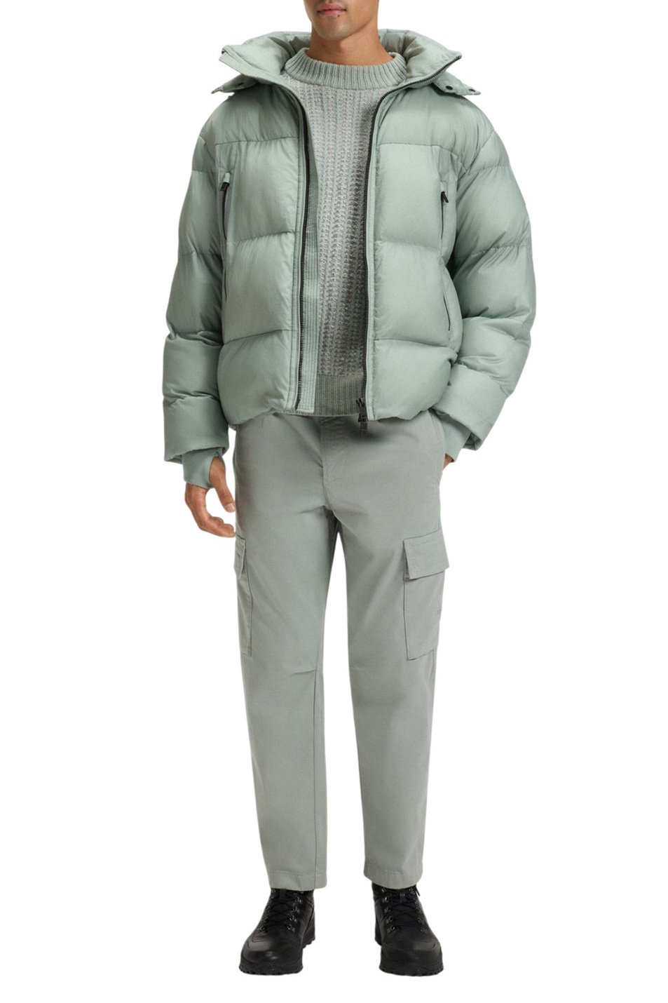 Мужской BOSS Куртка Orbok стеганая (цвет ), артикул 50543618 | Фото 3