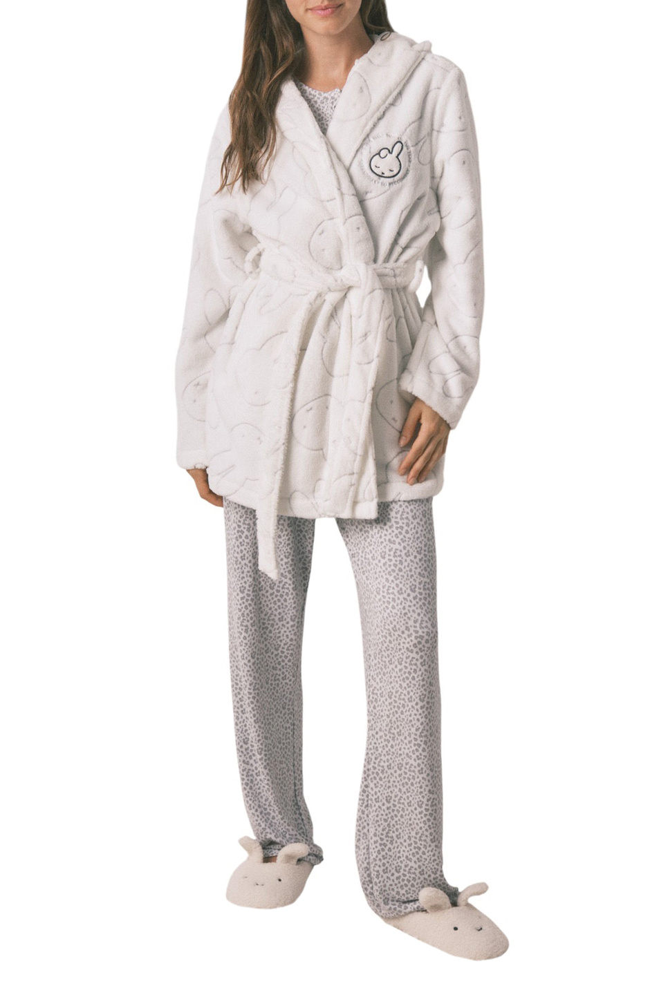 Женский Women'secret Халат из флиса с принтом (цвет ), артикул 4412202 | Фото 2