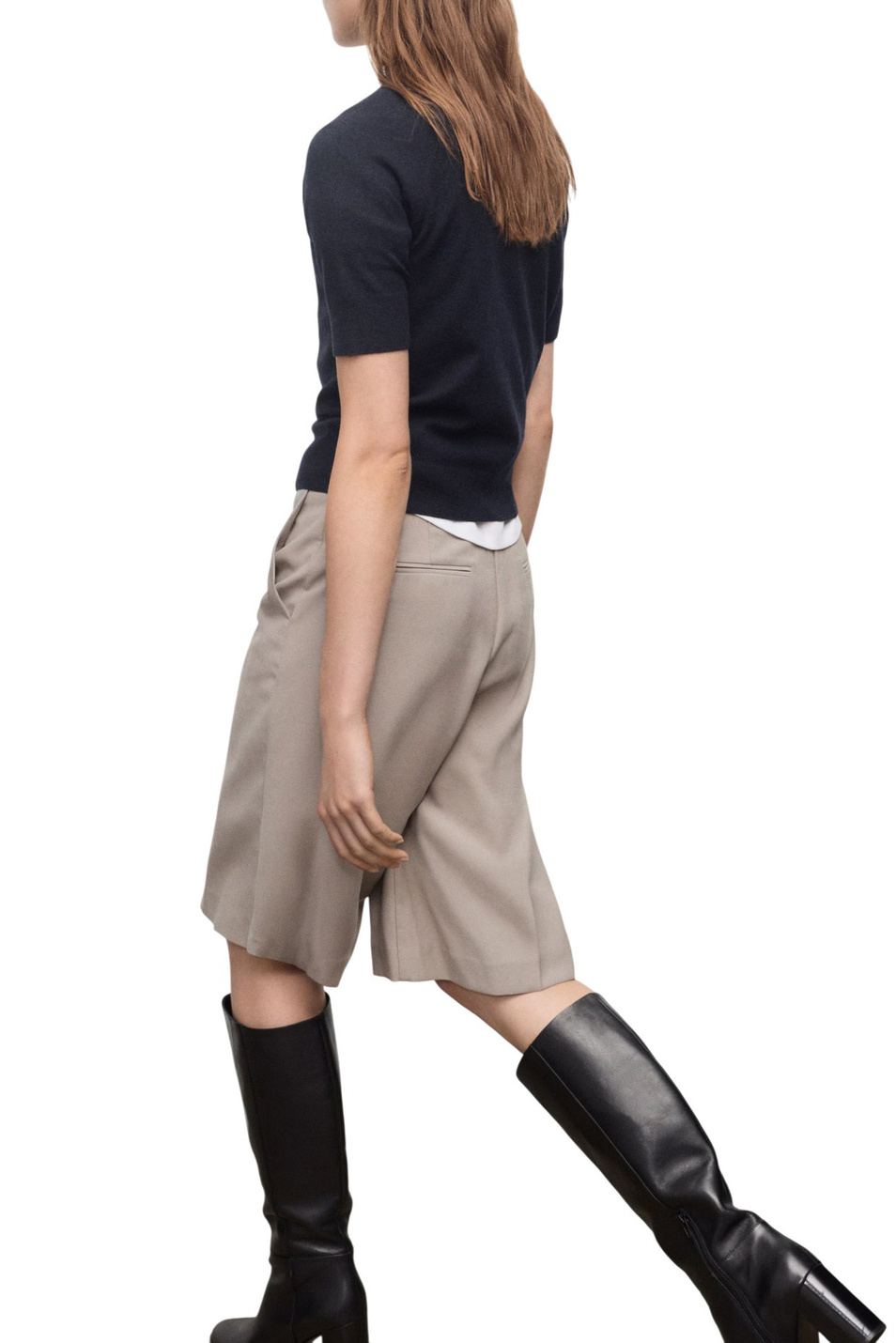 Женский Mango Джемпер NURIA с короткими рукавами (цвет ), артикул 17007784 | Фото 4