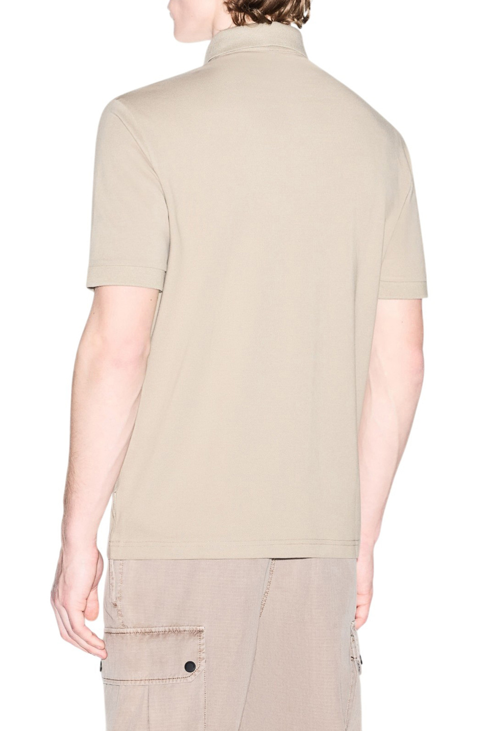 Мужской Armani Exchange Поло из хлопка (цвет ), артикул XM002067-AF10366 | Фото 4