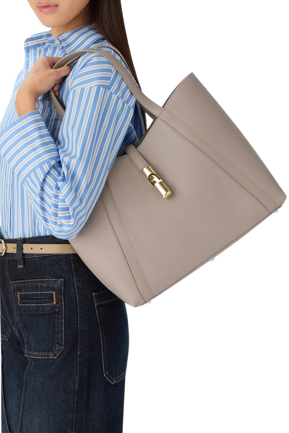 Женский Furla Сумка-тоут GOCCIA L (цвет ), артикул WB01788-BX3353 | Фото 3