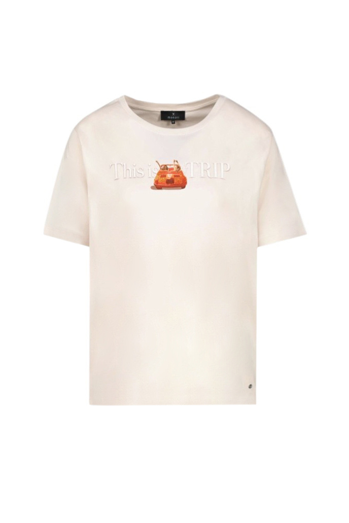 Женский Monari Футболка из хлопка (цвет ), артикул 410092 | Фото 1