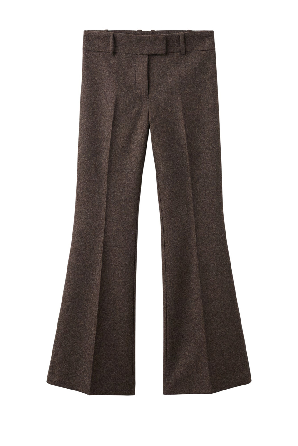 Брюки CAMILA из смесовой шерсти|Основной цвет:Коричневый Женский Mango Брюки CAMILA из смесовой шерсти (цвет ), артикул 17057911 | Фото 1