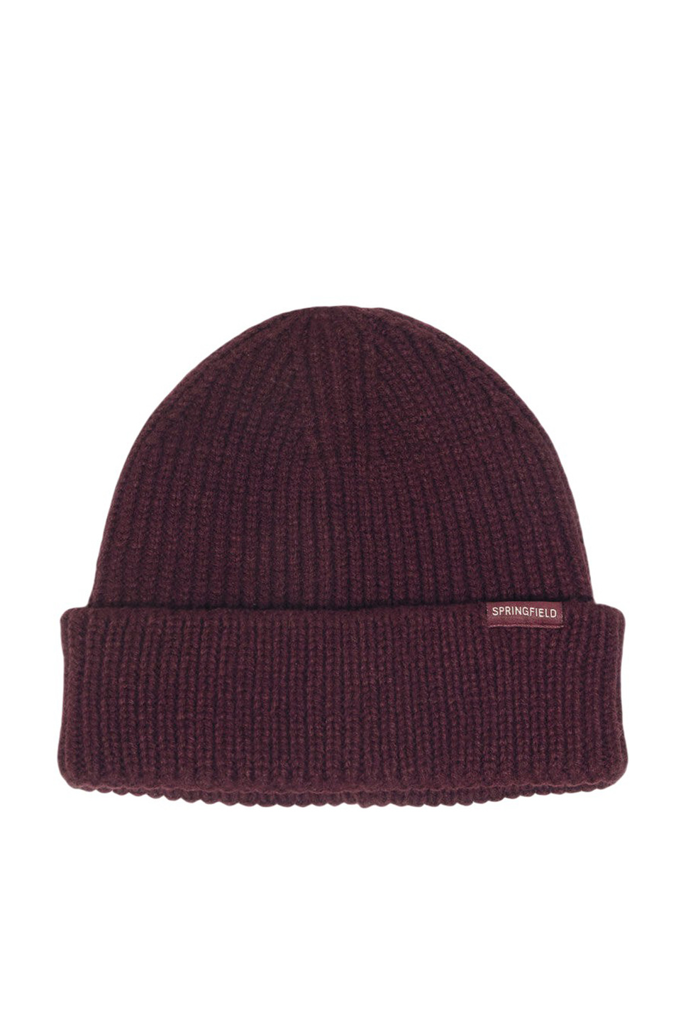 Шапка трикотажная|Основной цвет:Бордовый Мужской Springfield Шапка трикотажная (цвет ), артикул 0122833 | Фото 1