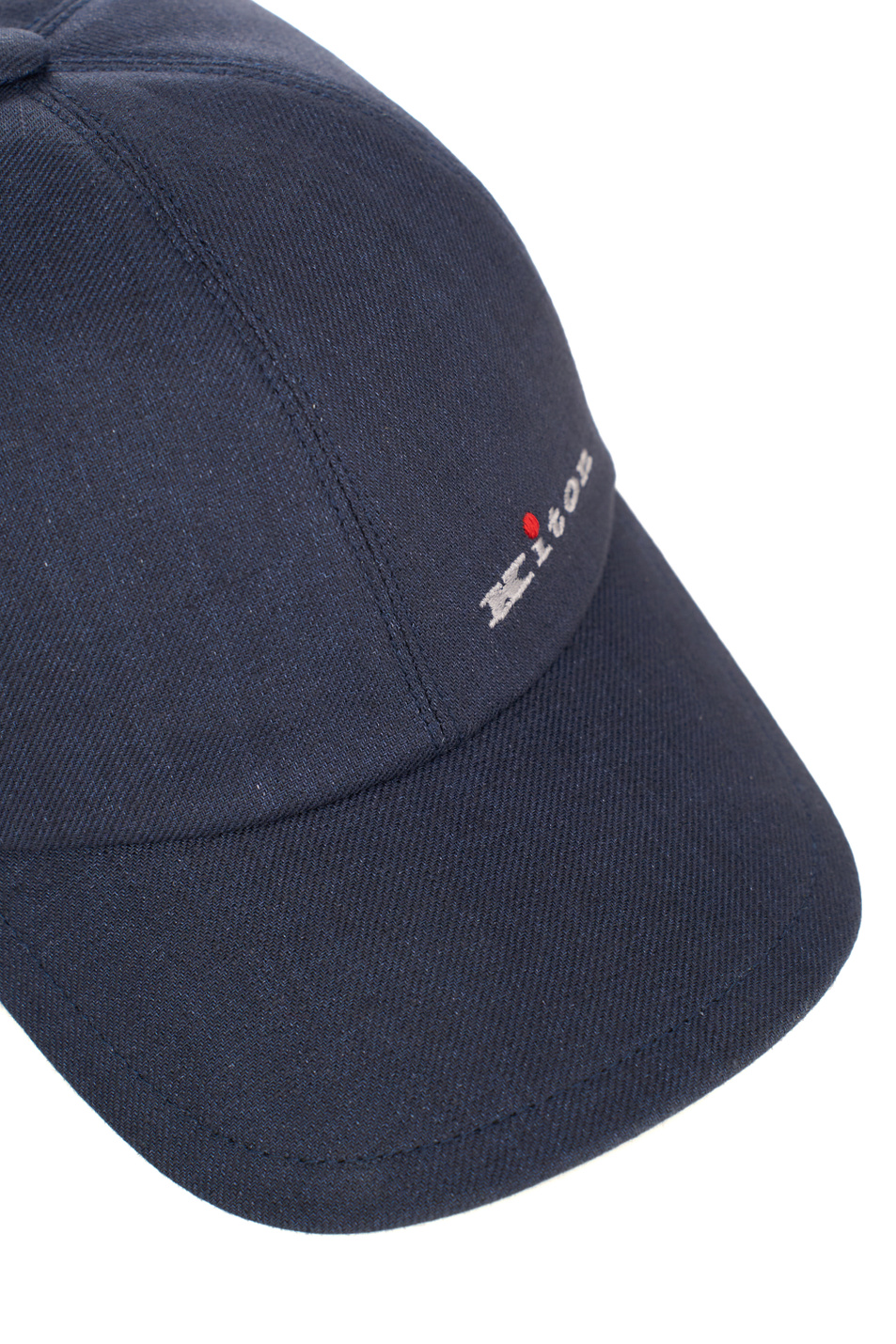 Мужской Kiton Кепка с логотипом из льна (цвет ), артикул UCPL015K0718H03007 | Фото 3