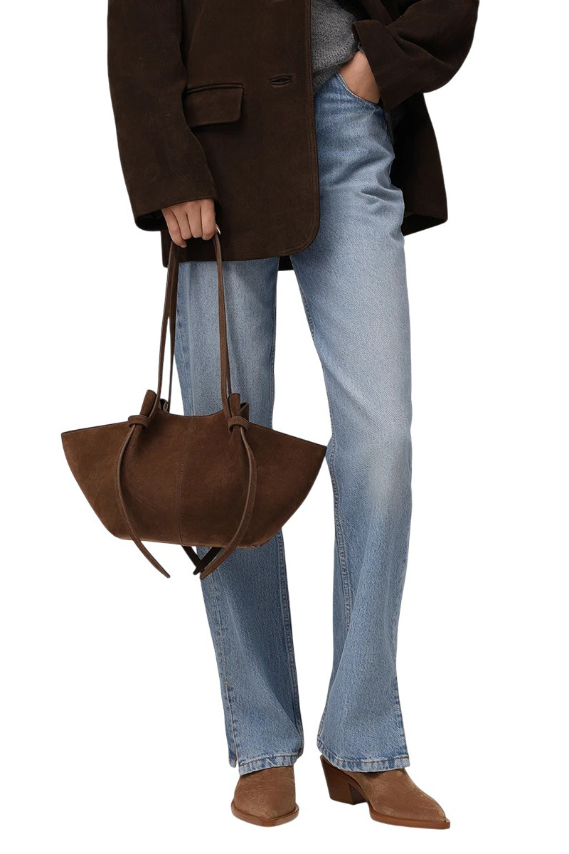 Женский Yuzefi Сумка MOCHI из натуральной замши (цвет ), артикул YUZCO-HB-MO-S004 | Фото 5