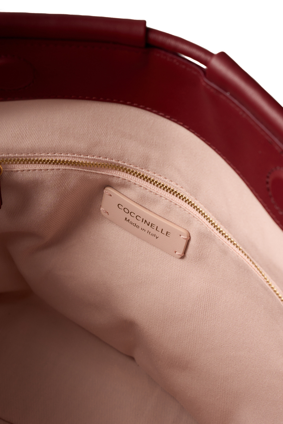 Сумка LISBET из натуральной кожи|Основной цвет:Бордовый Женский Coccinelle Сумка LISBET из натуральной кожи (цвет ), артикул E1T1F110101 | Фото 4