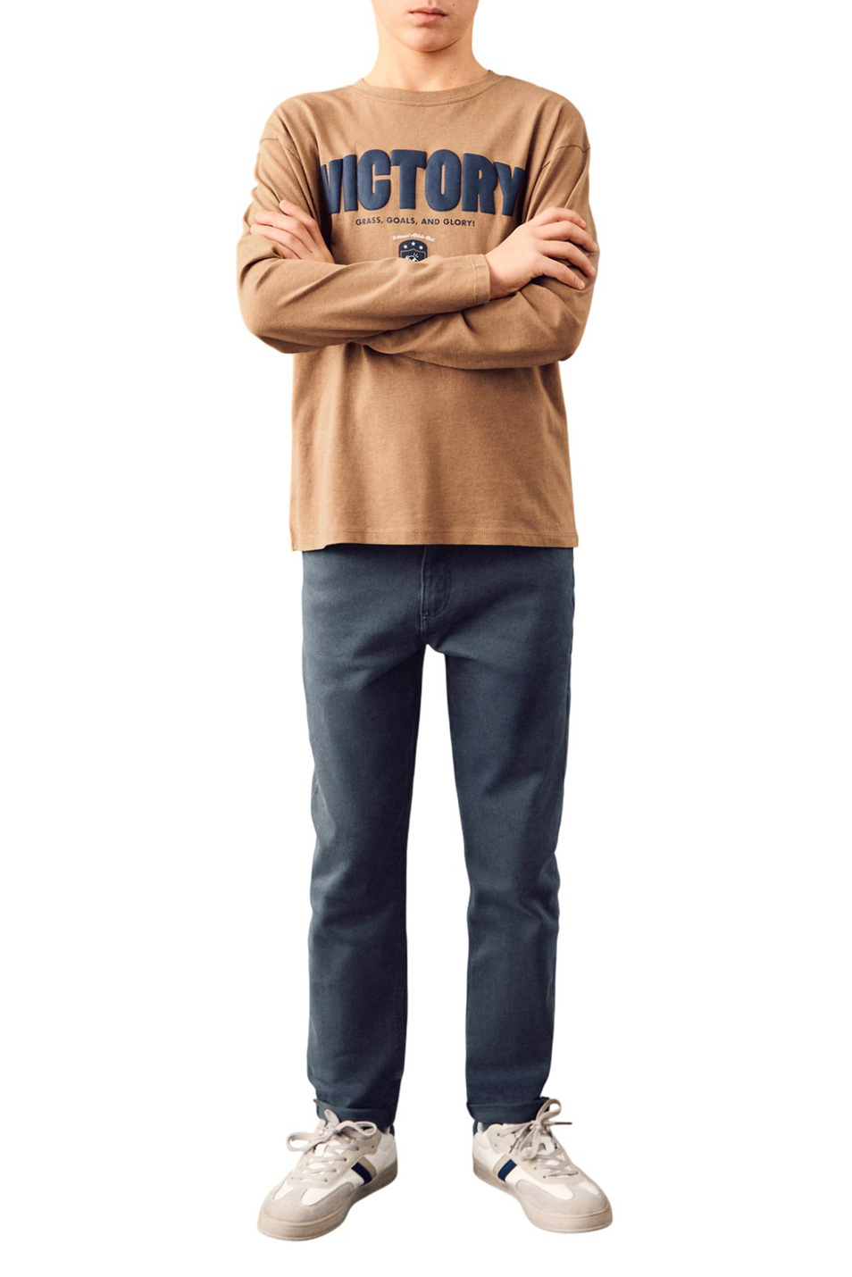 Мальчикам Mango Kids Брюки PERU из эластичного хлопка (цвет ), артикул 27091233 | Фото 3