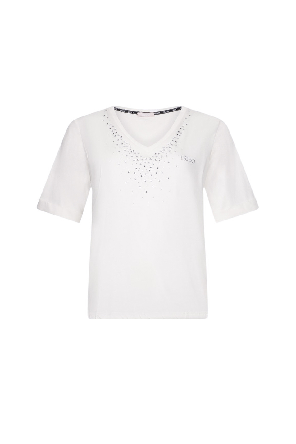 Женский Liu Jo Футболка со стразами (цвет ), артикул TA6284JS923 | Фото 1