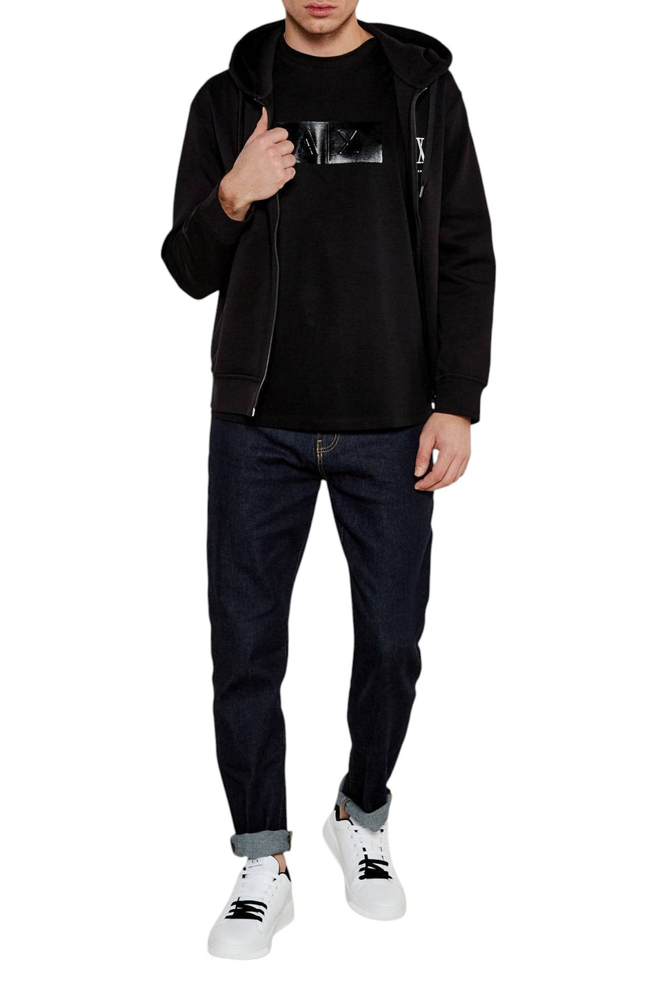 Мужской Armani Exchange Футболка с логотипом (цвет ), артикул XM000786-AF10364 | Фото 2
