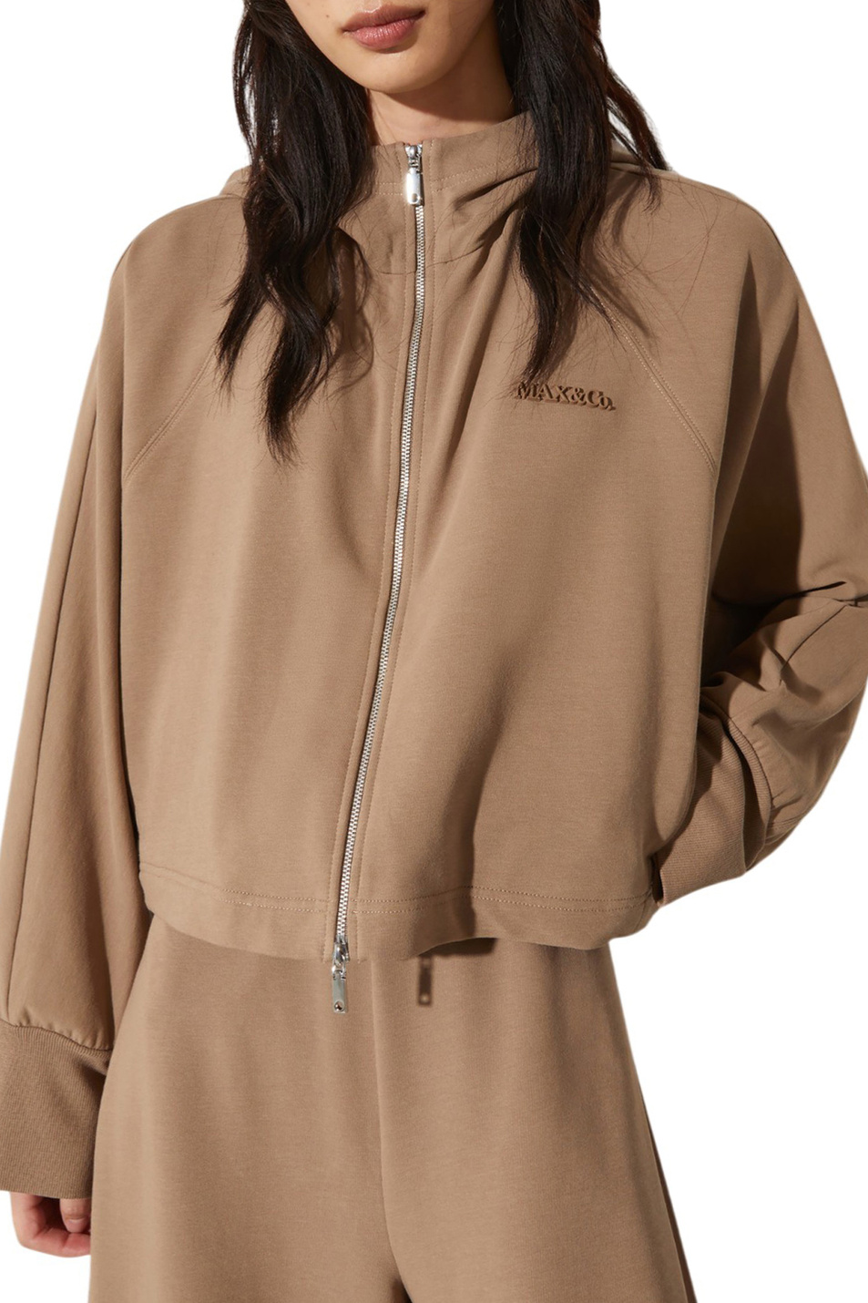 Женский MAX&Co. Толстовка MCODONNOLA укороченная (цвет ), артикул 2616921014 | Фото 3