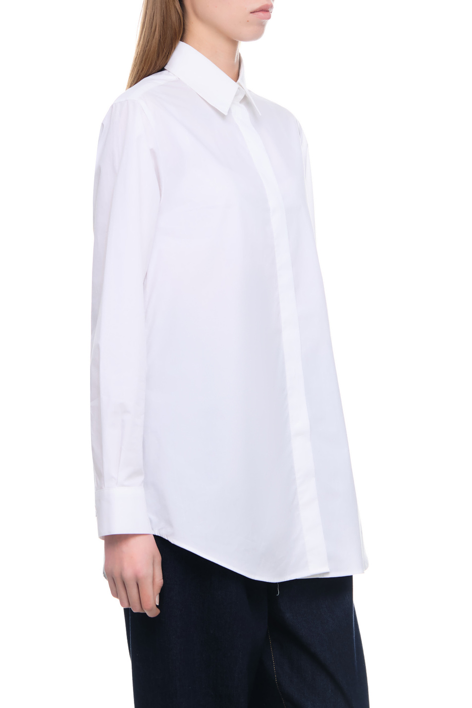 Женский Emporio Armani Рубашка из натурального хлопка (цвет ), артикул 3R2C74-2N0FZ | Фото 4