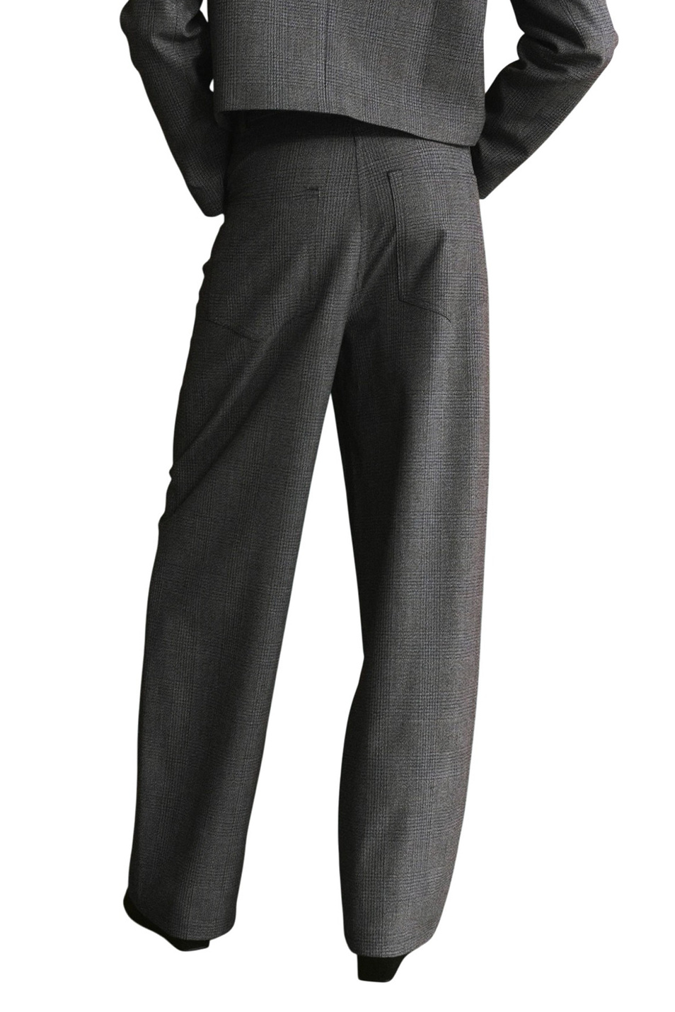 Женский Mango Брюки LOUIS со средней посадкой (цвет ), артикул 27964101 | Фото 4