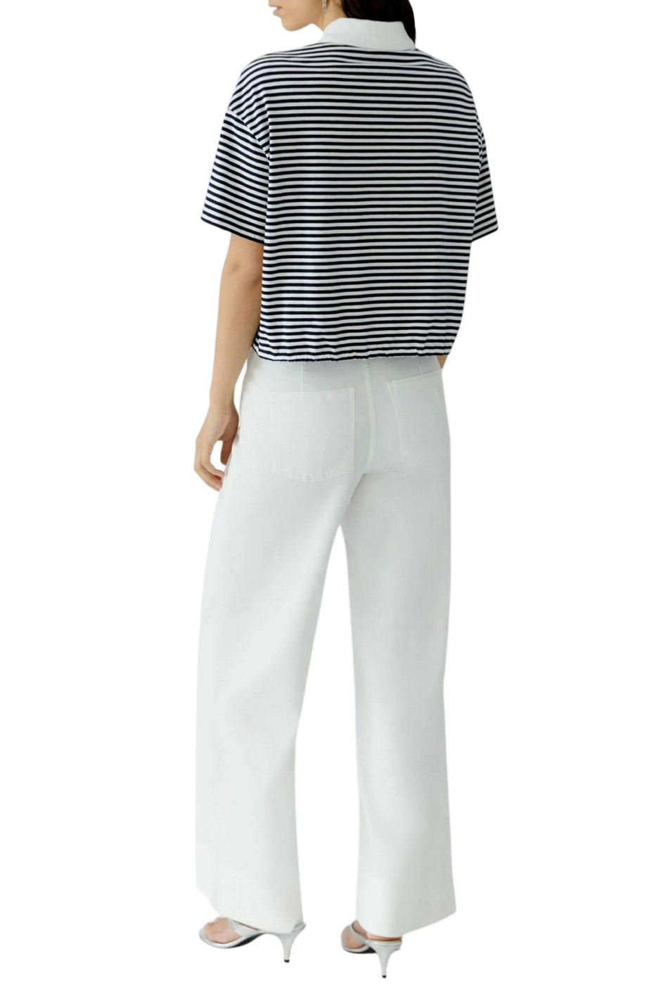 Женский OUI Поло в полоску (цвет ), артикул 97193 | Фото 5