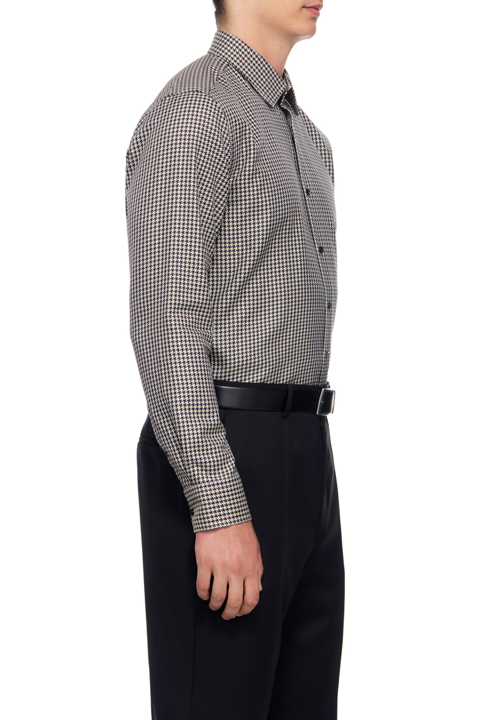 Мужской BOSS Рубашка из натурального хлопка с принтом (цвет ), артикул 50496733 | Фото 3