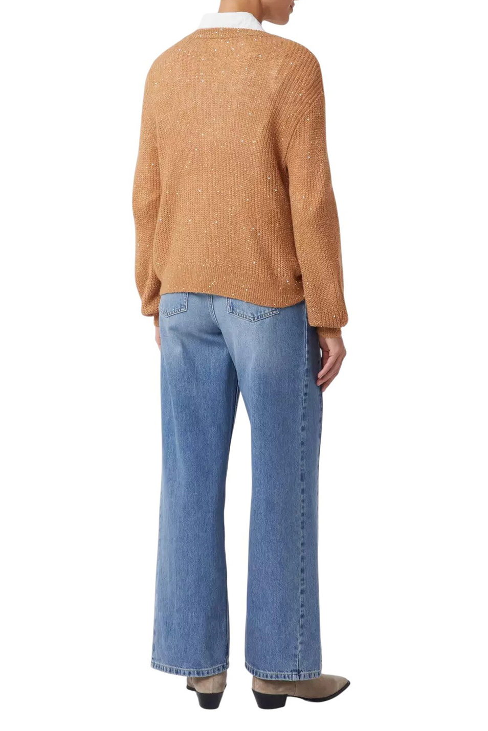 Женский Comma Джемпер с пайетками (цвет ), артикул 2171332 | Фото 4