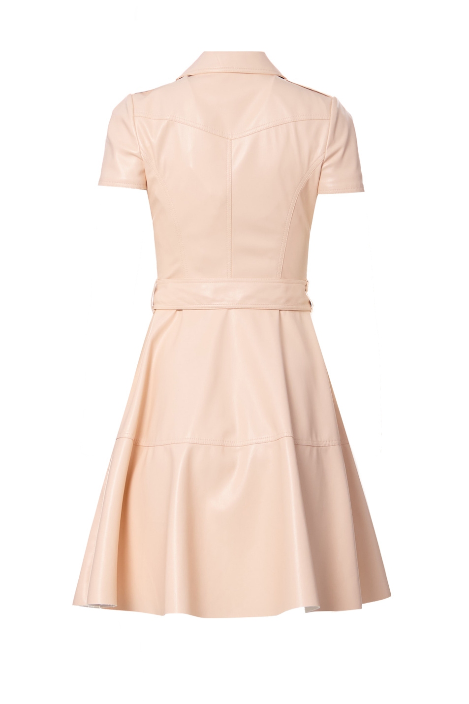 Elisabetta Franchi Платье с короткими рукавами и расклешенной юбкой (цвет ), артикул AB07721E2 | Фото 2