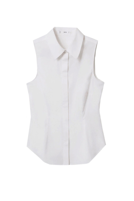 Рубашка SOFIACU приталенного кроя|Основной цвет:Белый|Артикул:27088631 | Фото 1