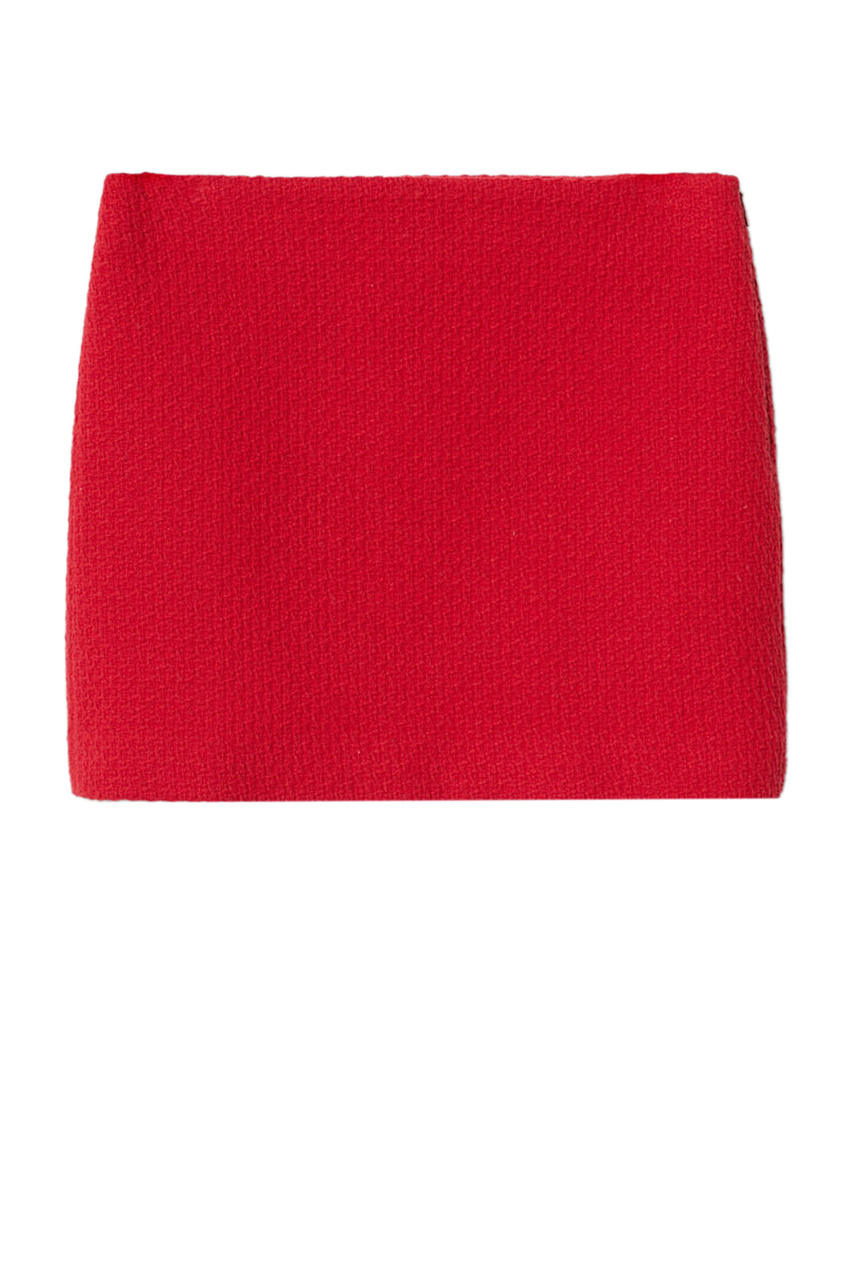 Твидовая юбка WINTOUR|Основной цвет:Красный|Артикул:37954392 | Фото 1