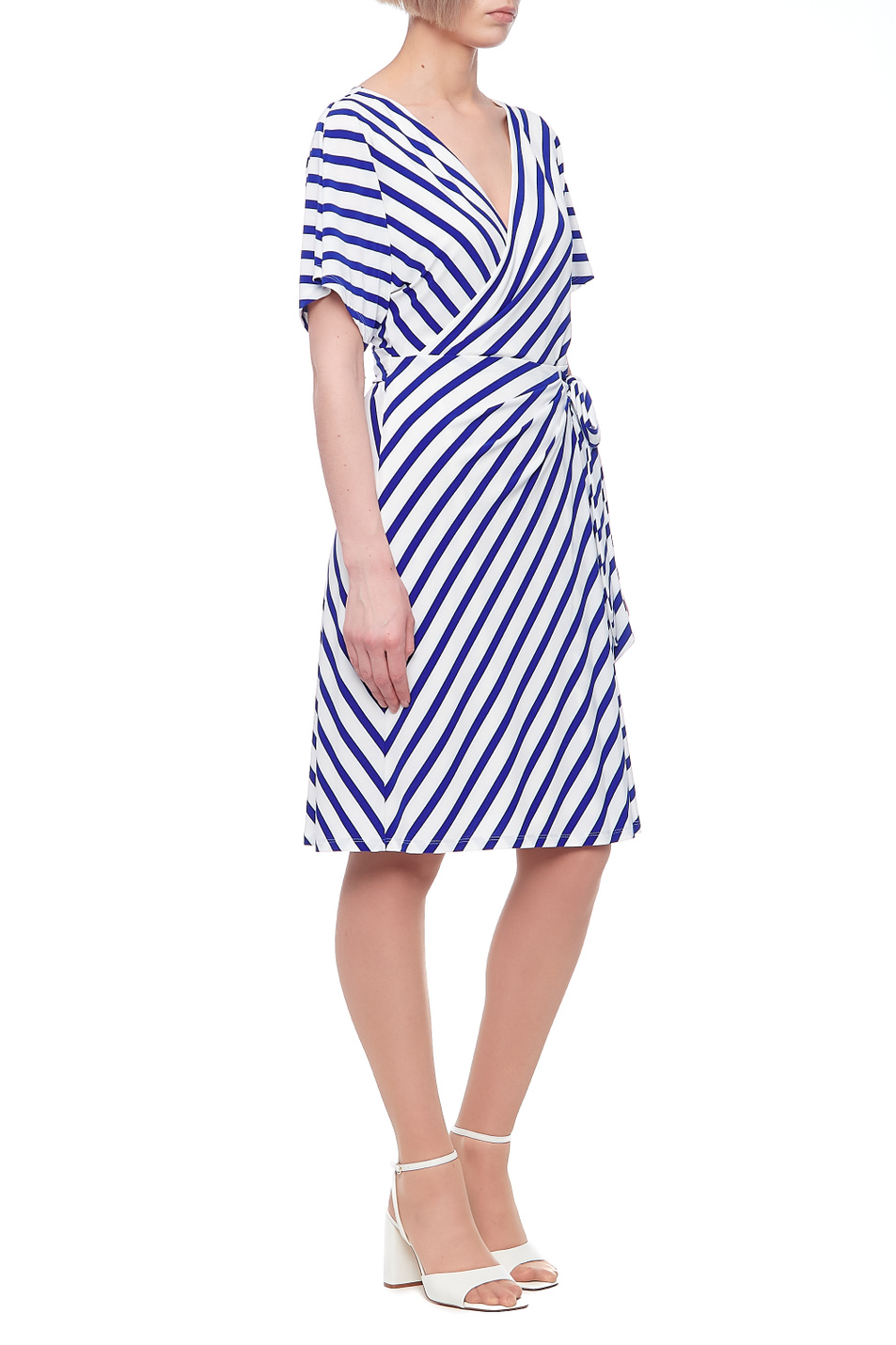 Lauren Платье с имитацией запаха в полоску (цвет ), артикул 250830127001 | Фото 3