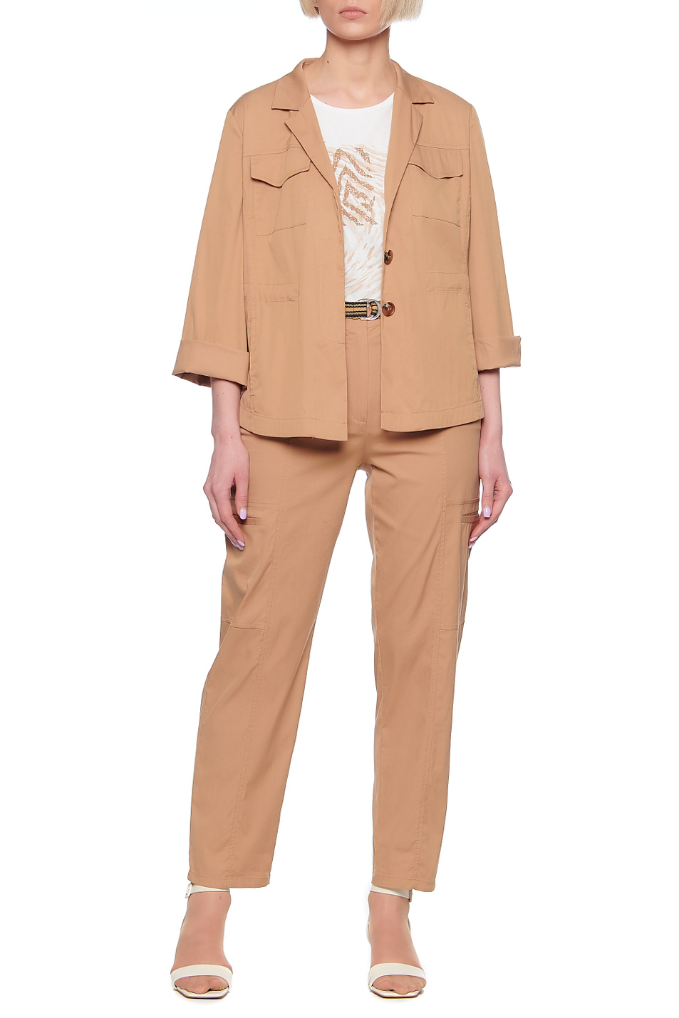 Женский Gerry Weber Брюки 7/8 с боковыми карманами на штанинах (цвет ), артикул 520030-31294 | Фото 3