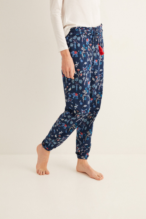 Women'secret Длинные пижамные брюки с принтом ( цвет), артикул 3707059 | Фото 1