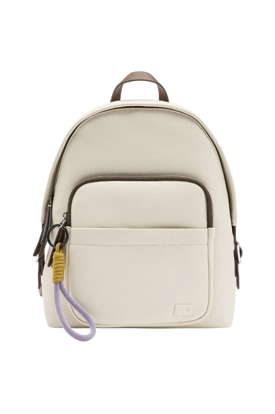 Рюкзак из искусственной кожи|Основной цвет:Кремовый Женский Parfois Рюкзак из искусственной кожи (цвет ), артикул 240198 | Фото 1