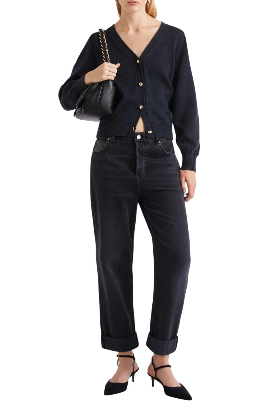 Женский MARELLA Кардиган POLIS из хлопка (цвет ), артикул 2613341084 | Фото 2