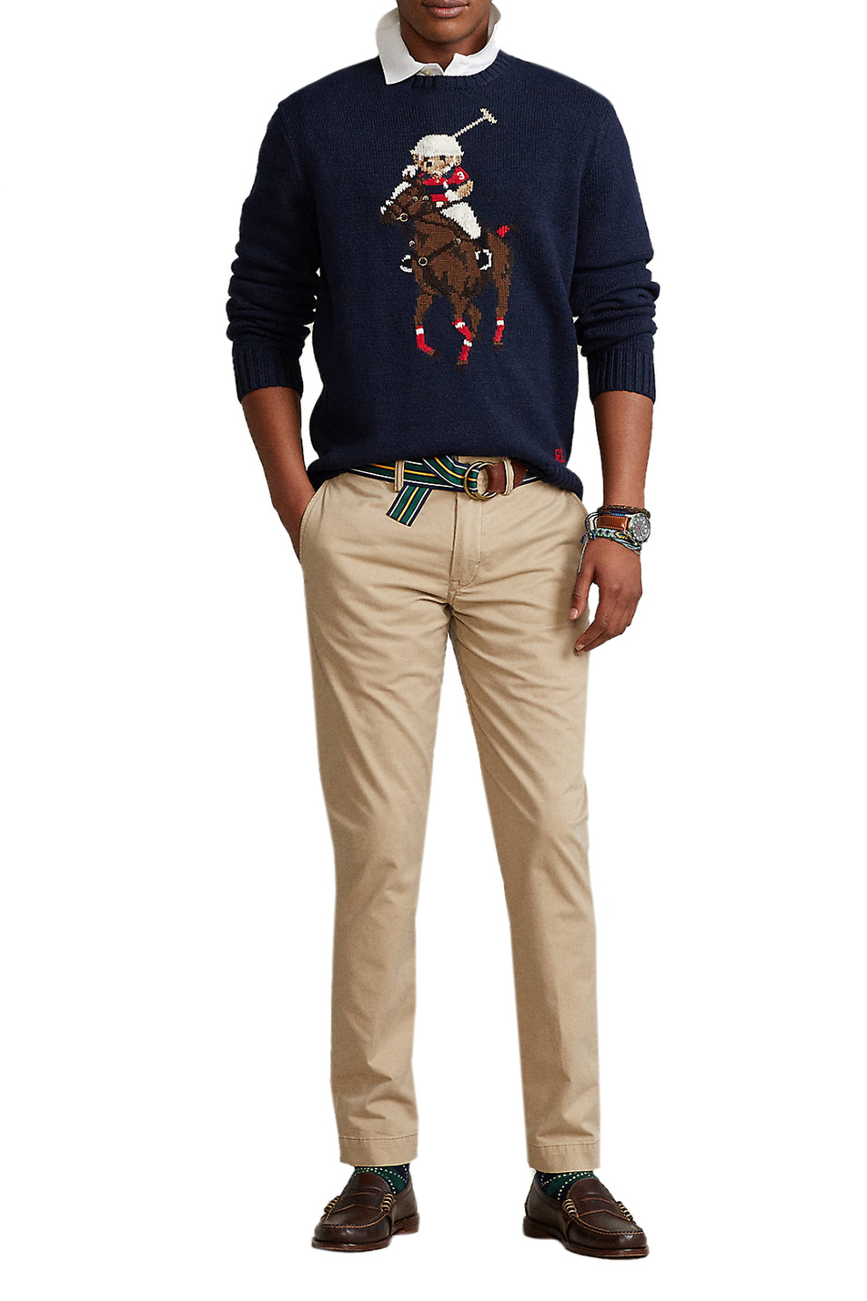 Polo Ralph Lauren Джемпер с принтом (цвет ), артикул 710834685001 | Фото 2