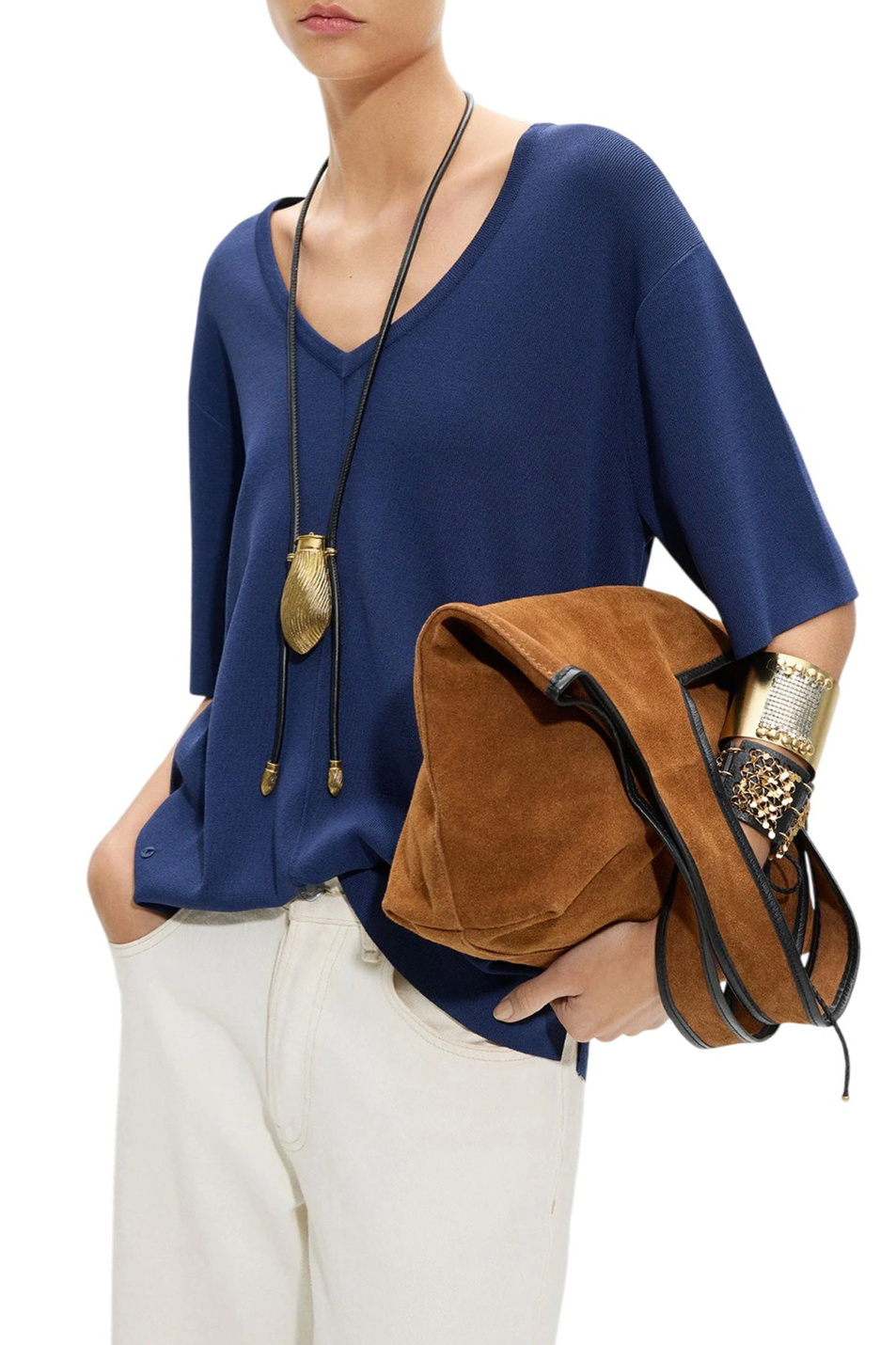 Женский Parfois Джемпер с короткими рукавами (цвет ), артикул 245002 | Фото 3