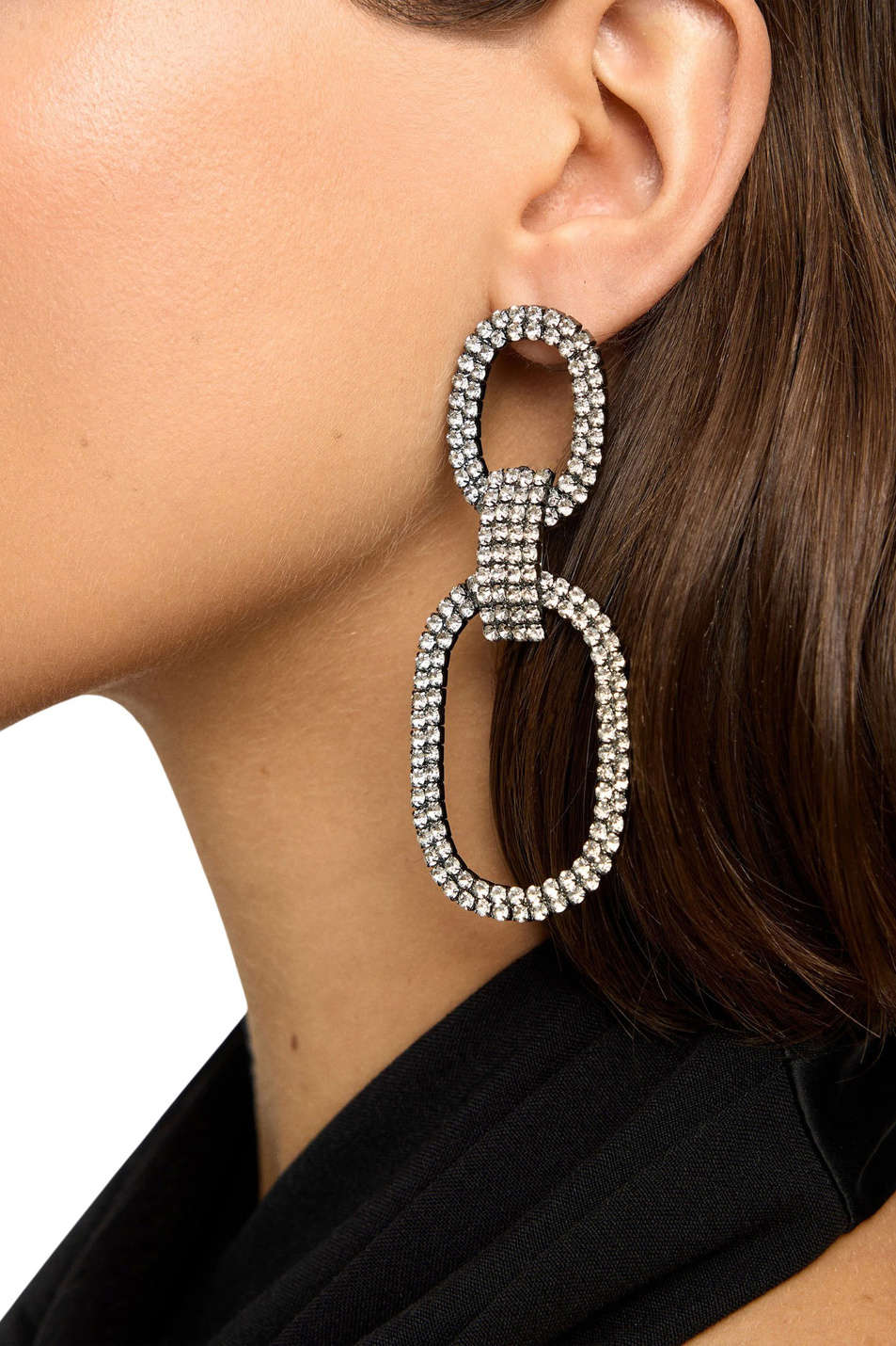 Женский Parfois Серьги длинные с кристаллами (цвет ), артикул 242711 | Фото 3