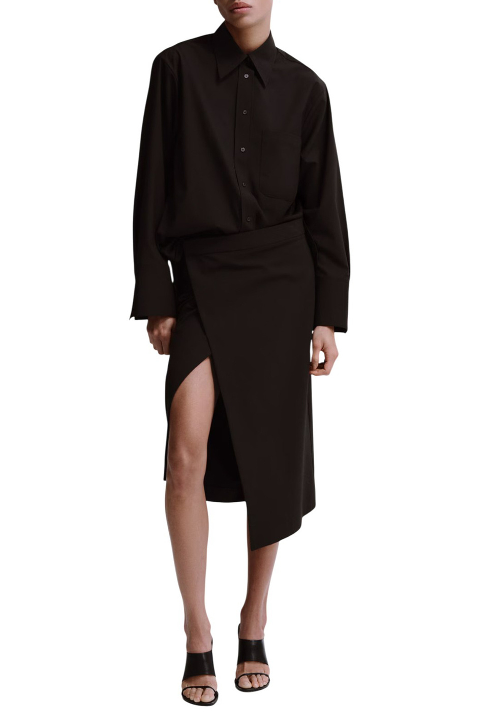 Женский Mango Рубашка AURA прямого кроя (цвет ), артикул 27083334 | Фото 2