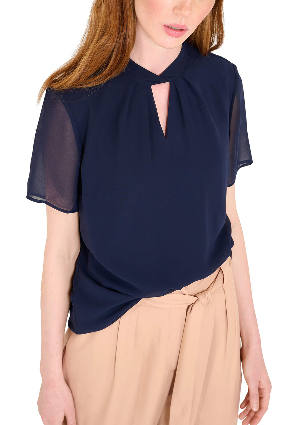 Orsay Блузка с декоративным вырезом на груди (цвет ), артикул 601071 | Фото 2