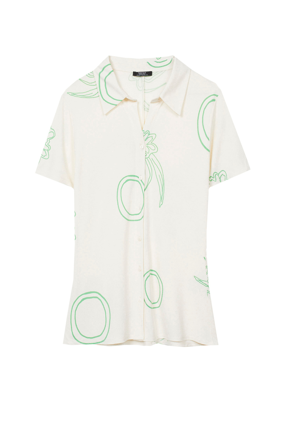 Parfois Рубашка с принтом и короткими рукавами (цвет ), артикул 195390 | Фото 1