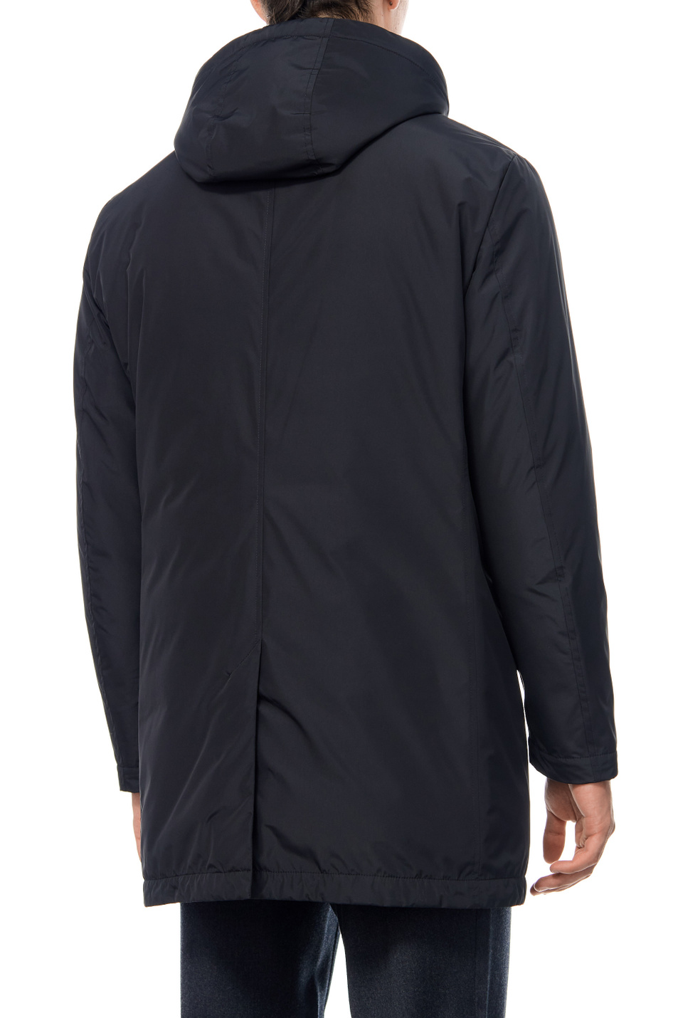 Мужской Canali Куртка однотонная с капюшоном (цвет ), артикул O10439SG01774 | Фото 5