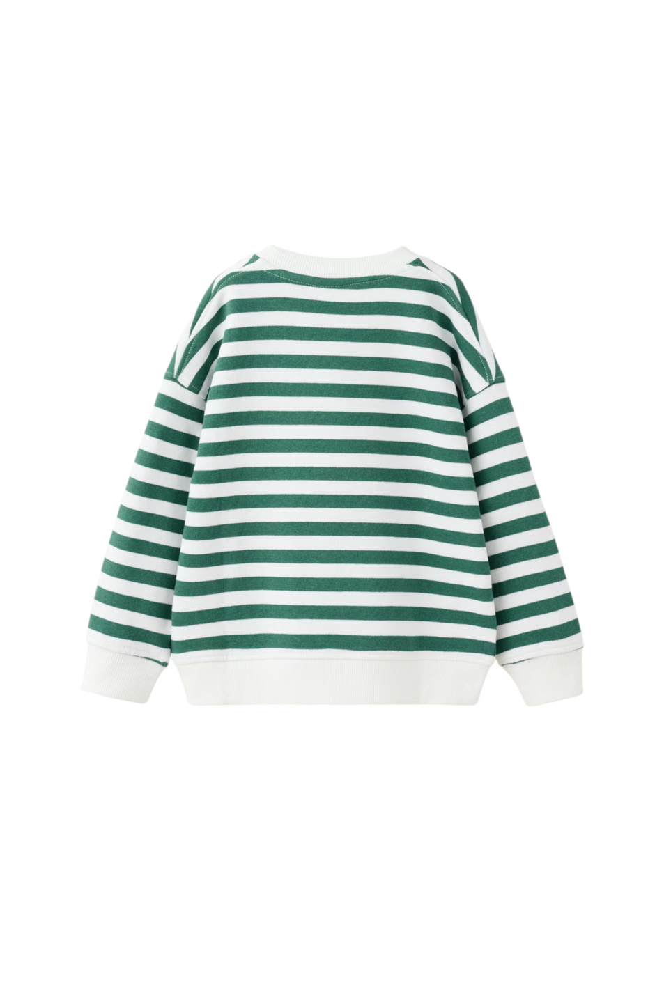 Свитшот STRIPES из хлопка|Основной цвет:Белый Мальчикам Mango Kids Свитшот STRIPES из хлопка (цвет ), артикул 37053307 | Фото 2