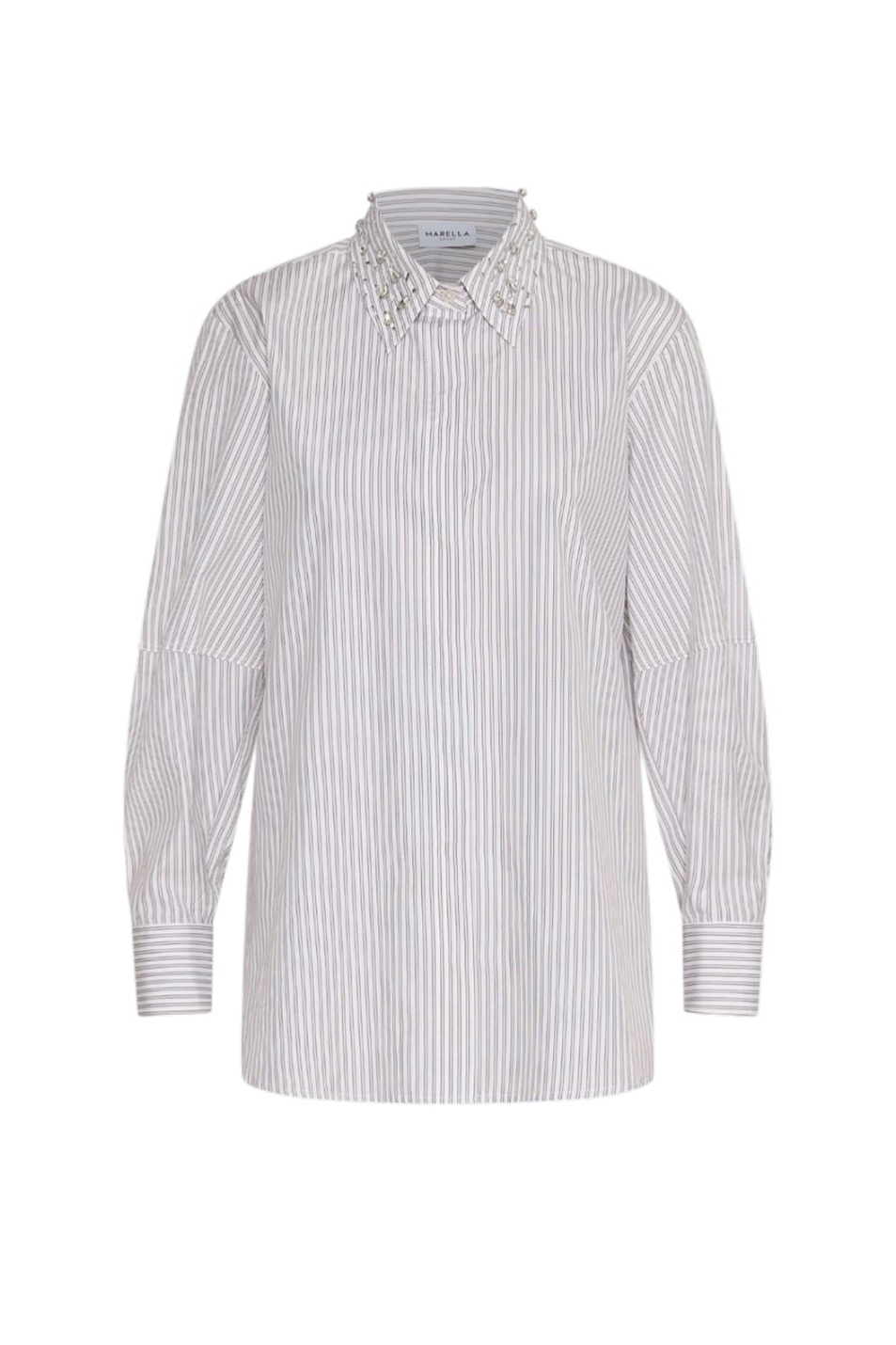 Женский MARELLA Рубашка MLSTESO из хлопка (цвет ), артикул 2613111114 | Фото 1