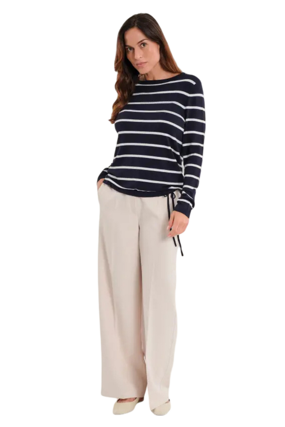 Женский Gerry Weber Джемпер в полоску (цвет ), артикул N76002 | Фото 3