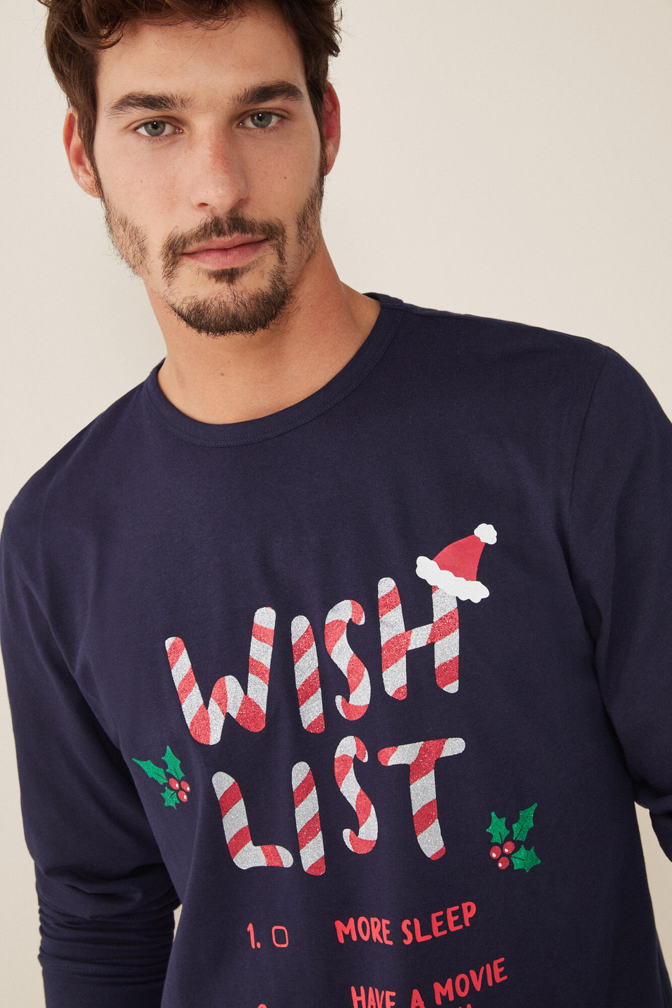 Мужской Women'secret Длинная пижама «Wish list» (цвет ), артикул 2766701 | Фото 5