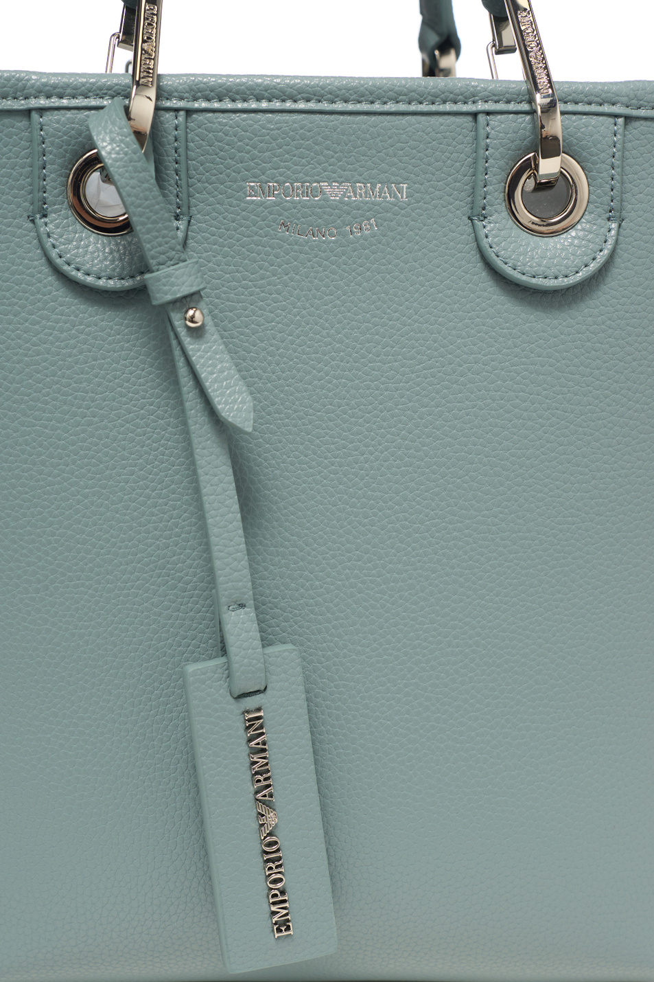 Сумка SIMIL CERVO со съемной косметичкой|Основной цвет:Голубой Женский Emporio Armani Сумка SIMIL CERVO со съемной косметичкой (цвет ), артикул EW000362-AF12036 | Фото 4