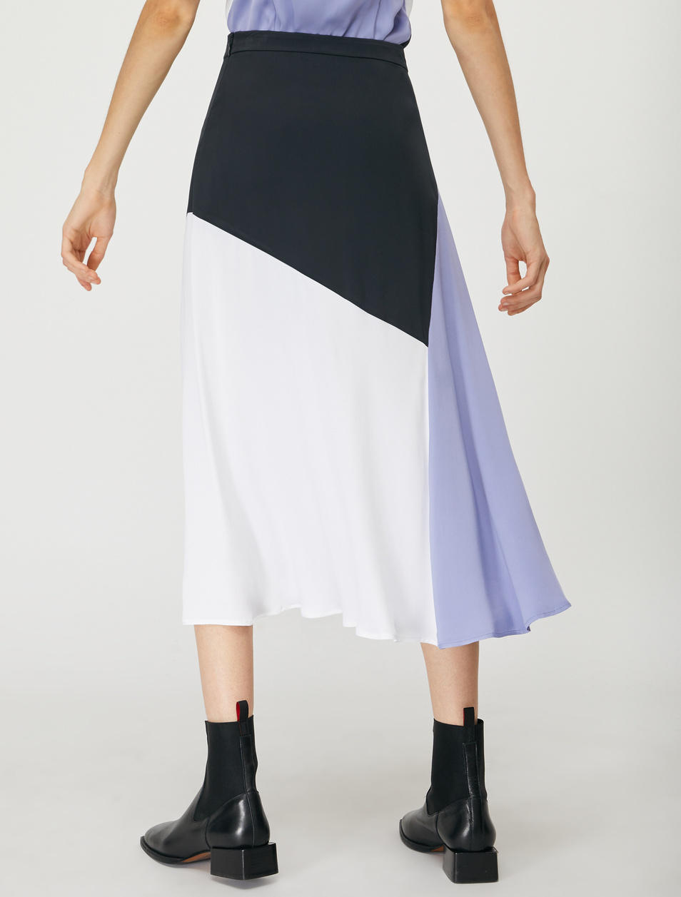 MAX&Co. Атласная юбка RONCOLA (цвет ), артикул 81013021 | Фото 4