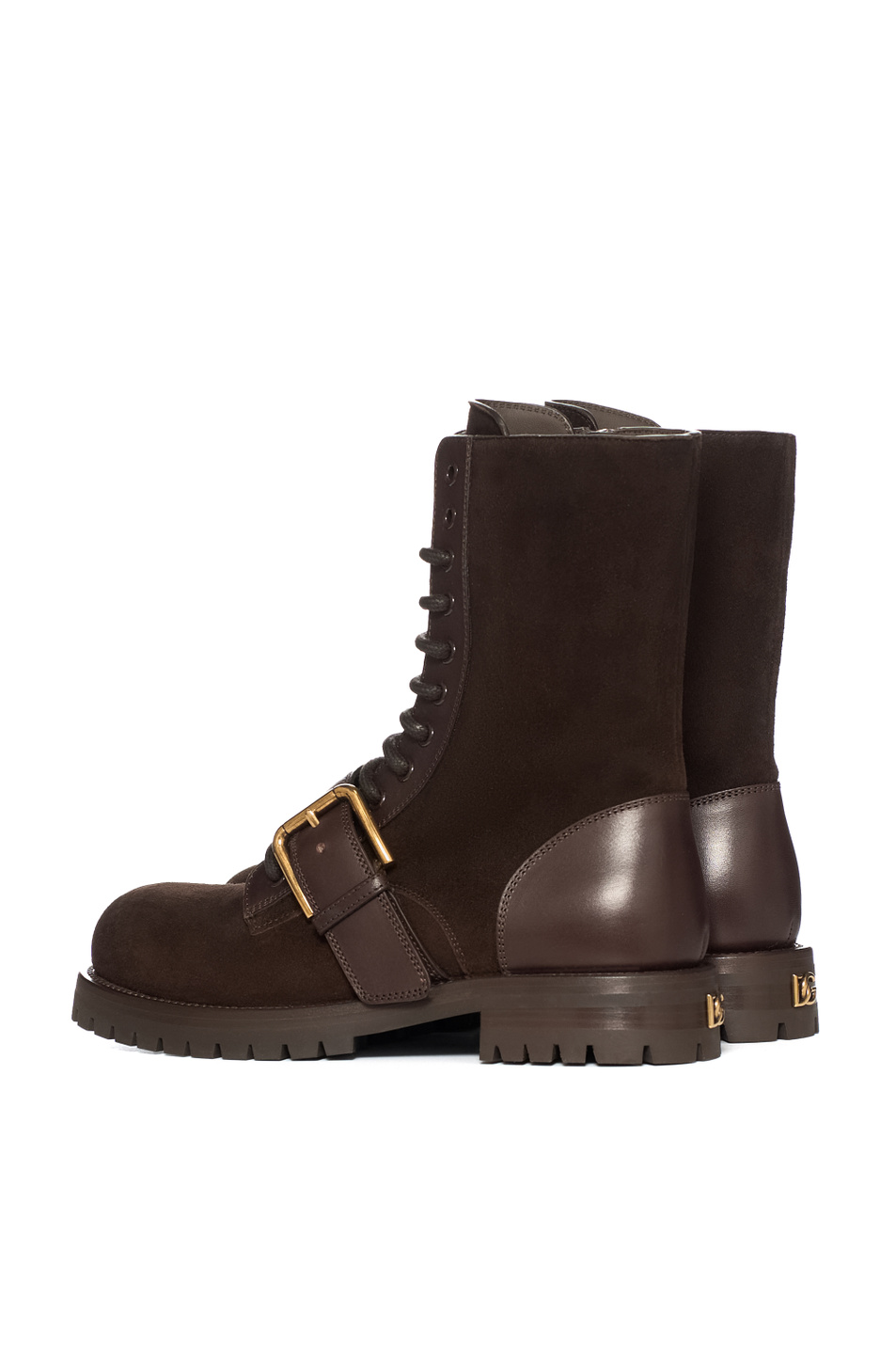 Женский Dolce & Gabbana Ботинки из натуральной замши (цвет ), артикул CT1127-A3S76 | Фото 3