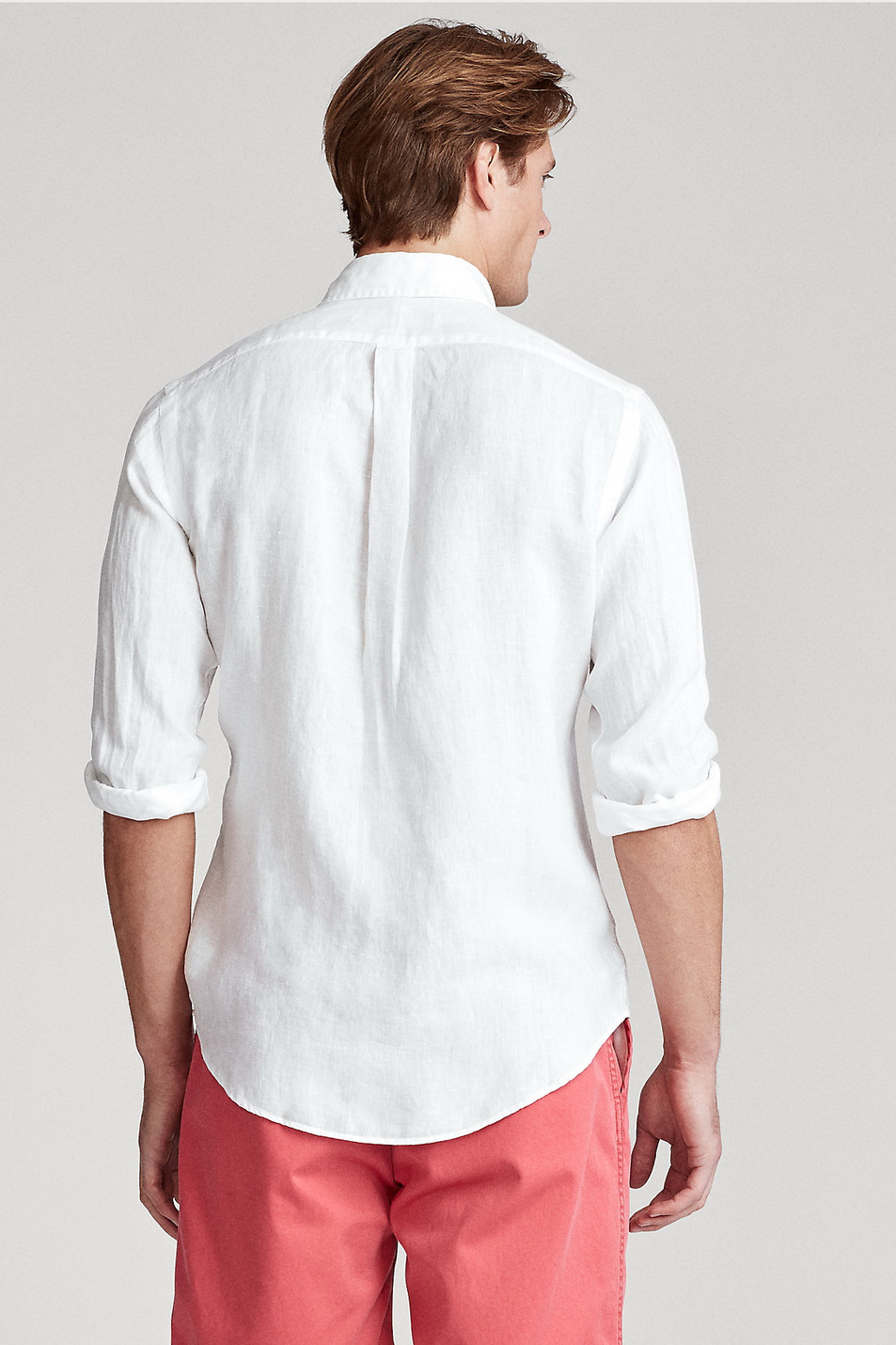 Polo Ralph Lauren Рубашка из натурального льна (цвет ), артикул 710794142001 | Фото 4